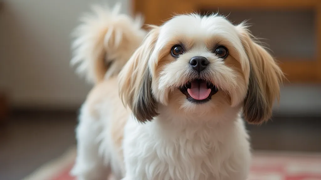 Groomed Shih Tzu